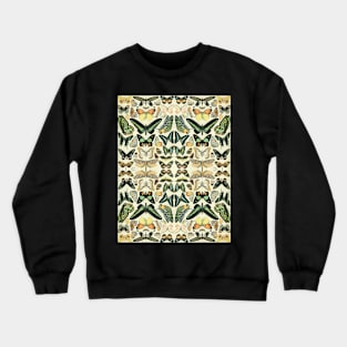 Butterfly Pattern made from Butterflies by Adolphe Millot Crewneck Sweatshirt